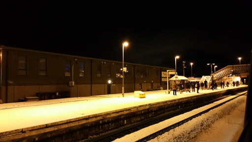 Inverurie Station.