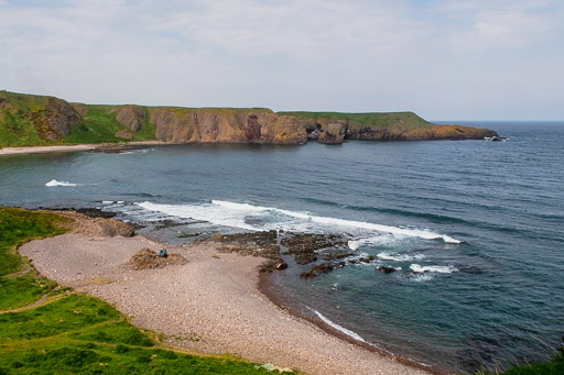 At Stonehaven.