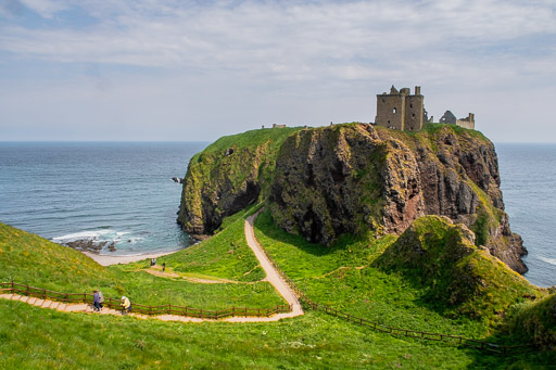 At Stonehaven.