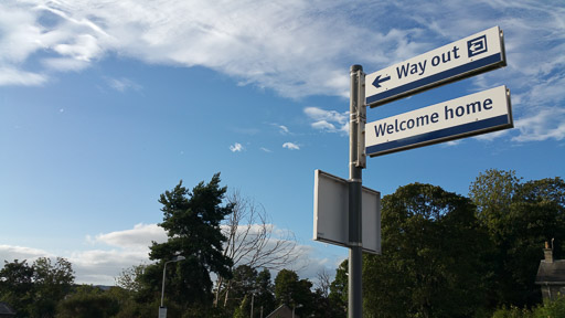 Huntly Station.