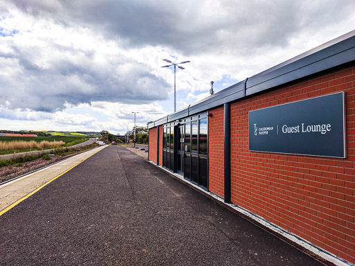 Leuchars (For St. Andrews) Station.