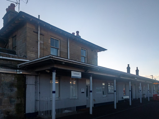 Ladybank Station.