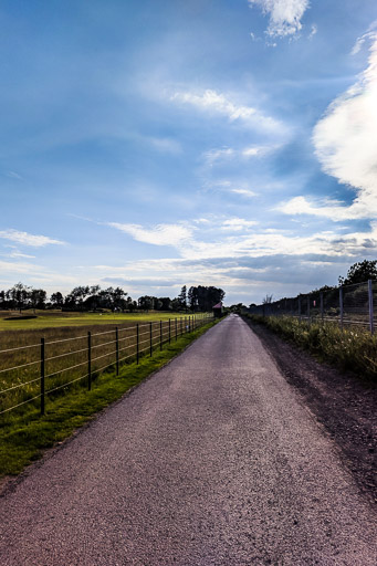 Between Barry Links and Golf Street.