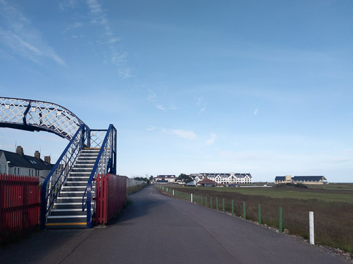 Between Barry Links and Golf Street.