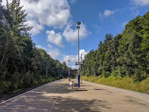 Pollokshields West Station.