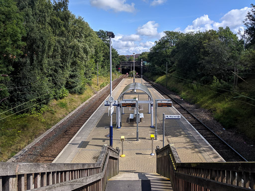 Pollokshields West Station.