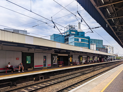 Warrington Bank Quay Station.