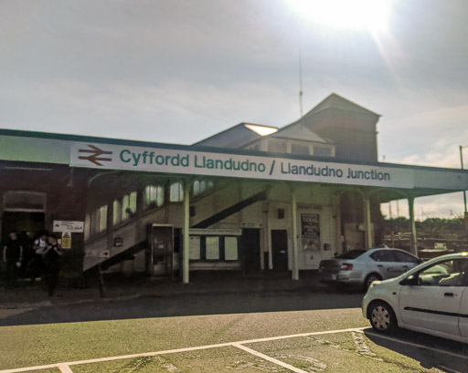 Llandudno Junction Station.