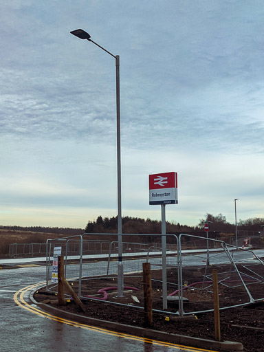 Robroyston Station.