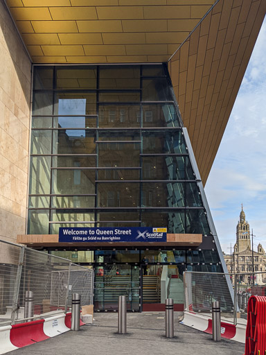 Glasgow Queen Street Station.