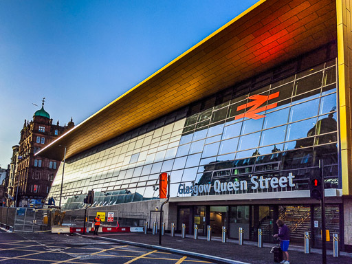 Glasgow Queen Street Station.