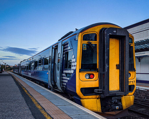 158717 at Stonehaven.