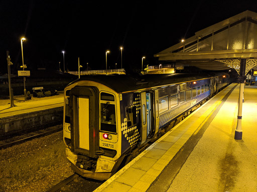 158711 at Inverurie.