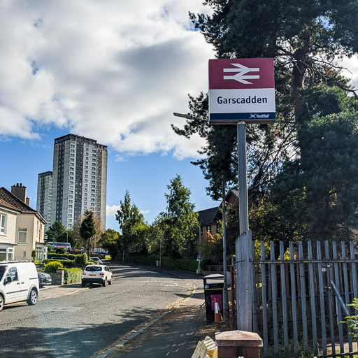 Garscadden Station.