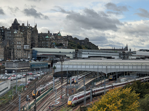 Edinburgh Station.