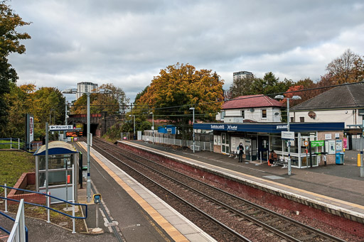 Scotstounhill Station.