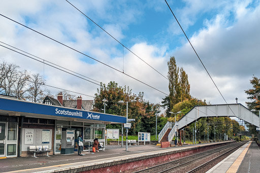 Scotstounhill Station.