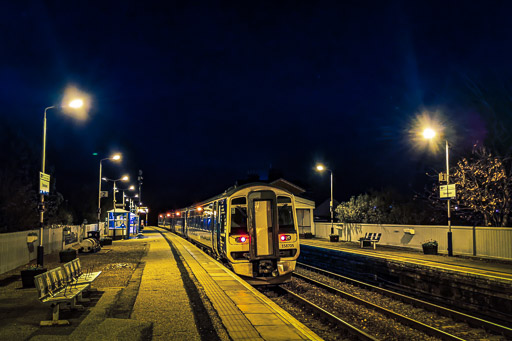 158705 at Stonehaven.