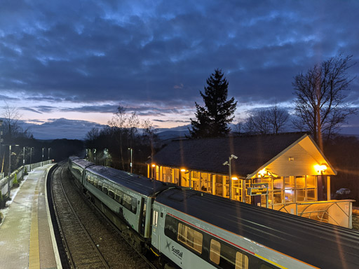 Huntly Station.