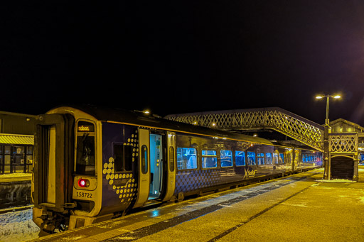 158722 at Inverurie.