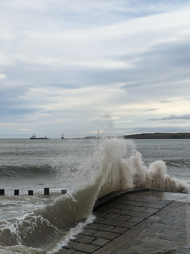 At Aberdeen Beach.