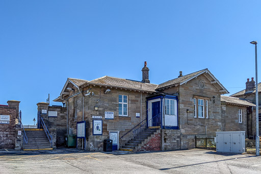 Ladybank Station.