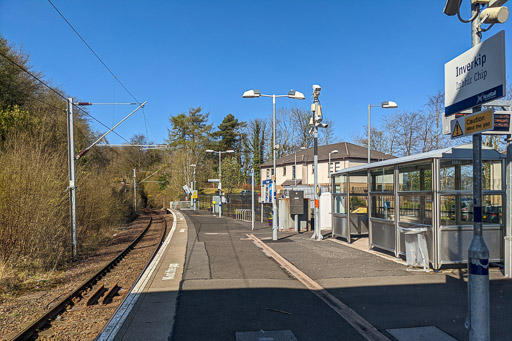 Inverkip Station.