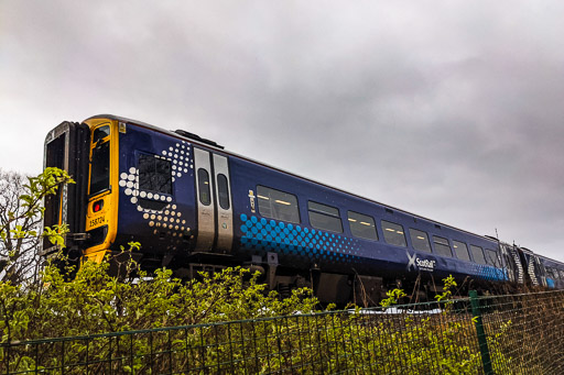 158724 between Kingussie and Aviemore.