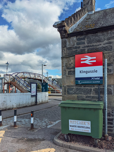 Kingussie Station.