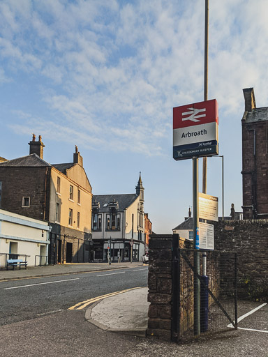 Arbroath Station.