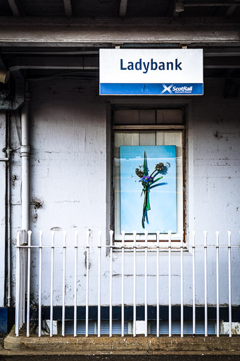 Ladybank Station.