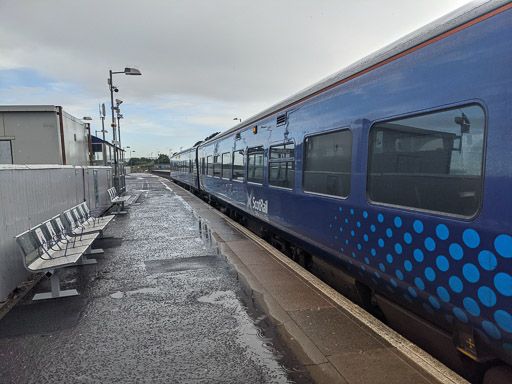 A TRAIN at Montrose.