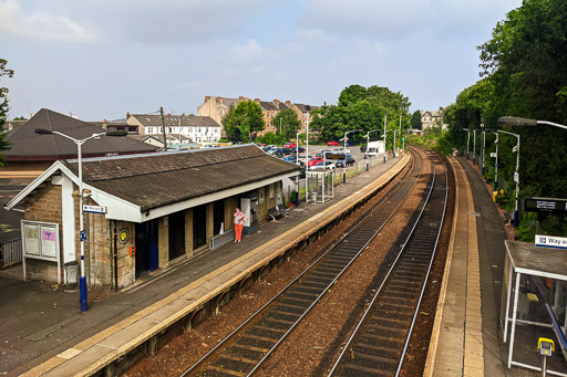 Giffnock Station.