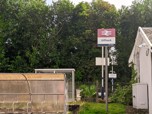 Giffnock Station.