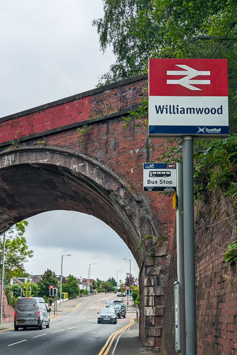 Williamwood Station.