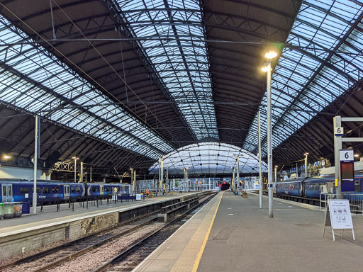 Glasgow Queen Street Station.