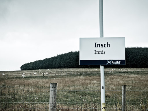 Insch Station.