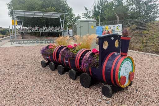 Dyce Station.