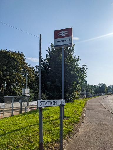 Invergowrie Station.