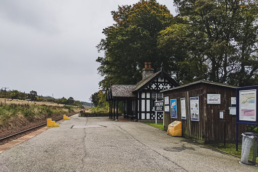 Dunrobin Castle Station.