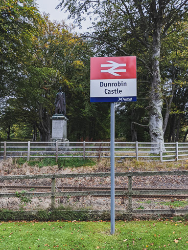 Dunrobin Castle Station.