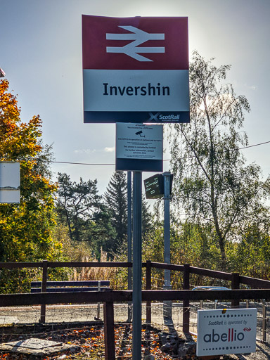 Invershin Station.