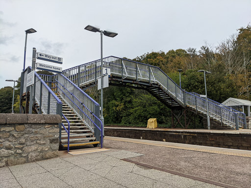 Huntly Station.