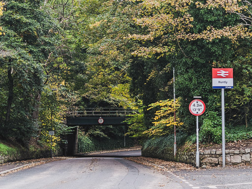 Huntly Station.