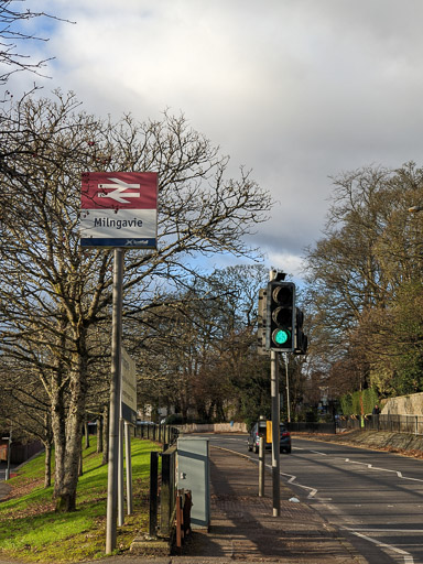 Milngavie Station.