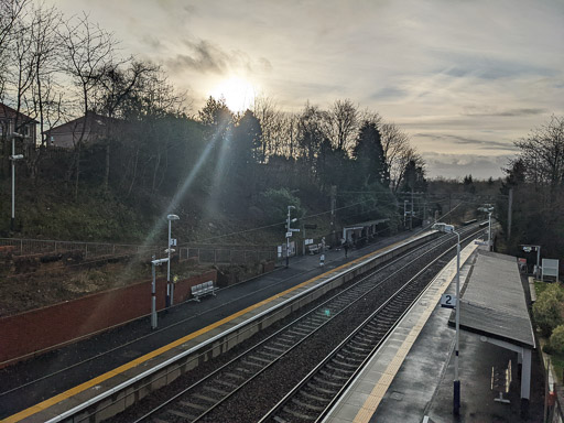 Garrowhill Station.