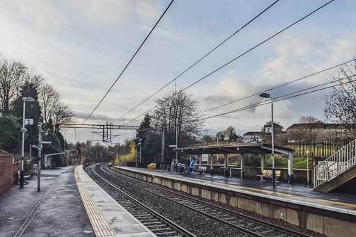 Garrowhill Station.