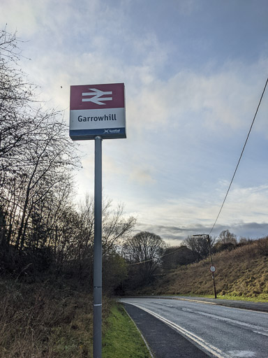 Garrowhill Station.