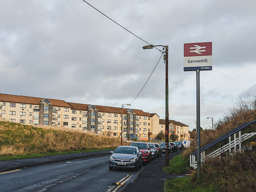 Garrowhill Station.