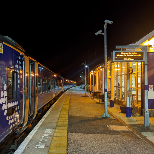 Huntly Station.